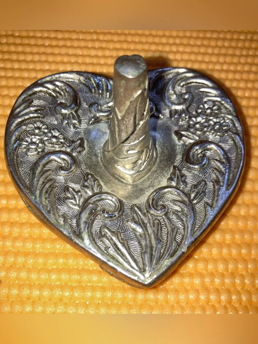 Vintage 1992 Godinger Silver plated Ring Holder
